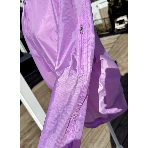 C9 by Champion Windbreaker Jacket Women's Plus 1X Violet Hi-Lo Hem Active Sporty - Picture 7 of 9